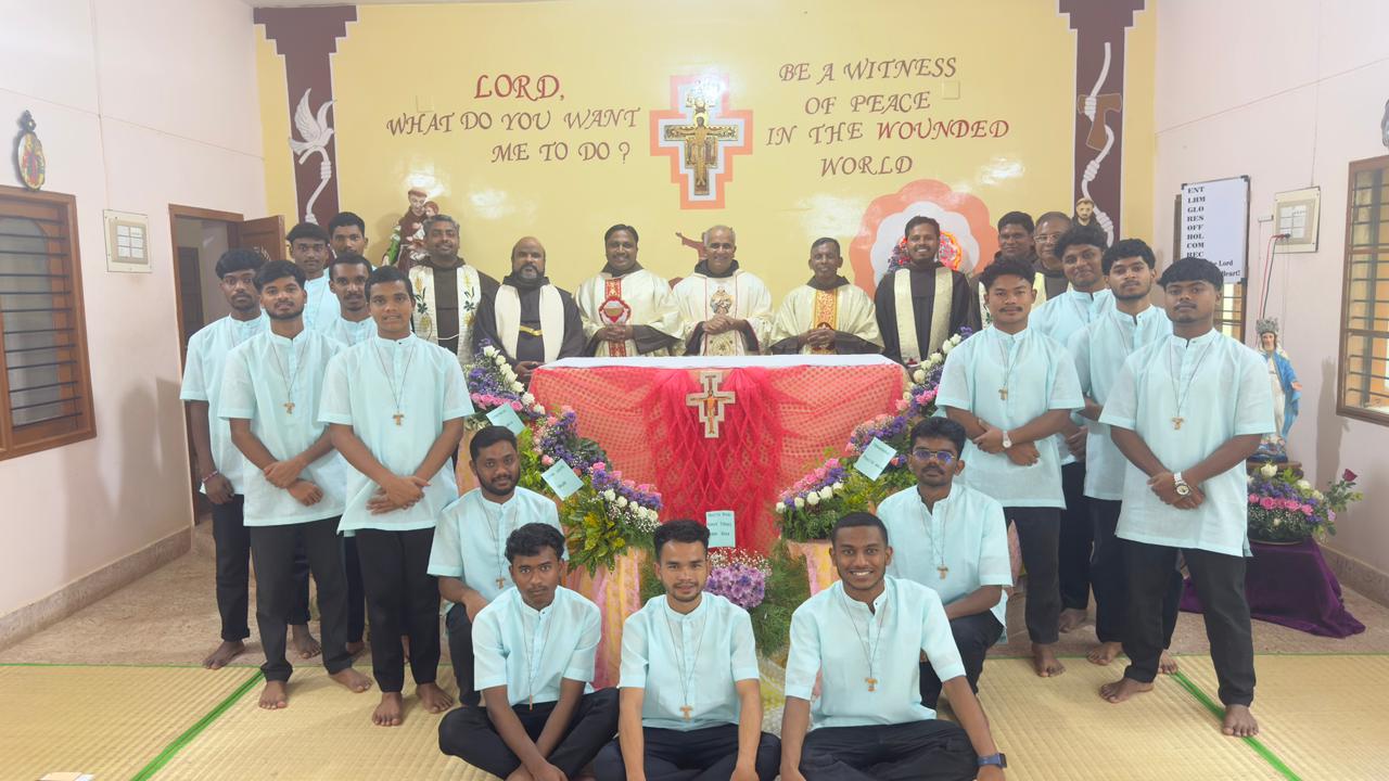 Reception of Fifteen Postulant Brothers into the Order